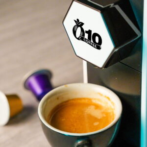 O-10 Opresso Nespresso Compatible Capsule Coffee Machine with Milk Frother