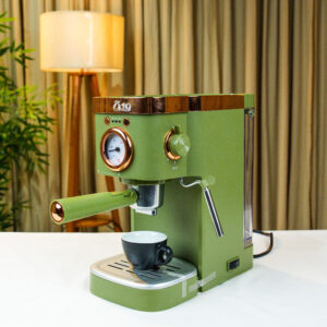 O10-Retto Forest Green – Espresso Machine (20 Bar)