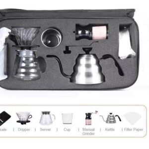MOJAE High Quality Coffee Accessories Portable Traveling Coffee Set Drip Coffee Gift Set