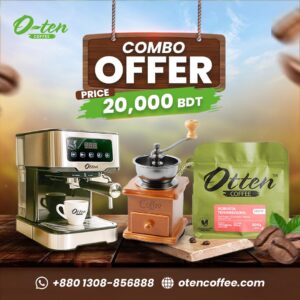 O10-15 Bar Machine +Grinder + 200g Beans (Combo)
