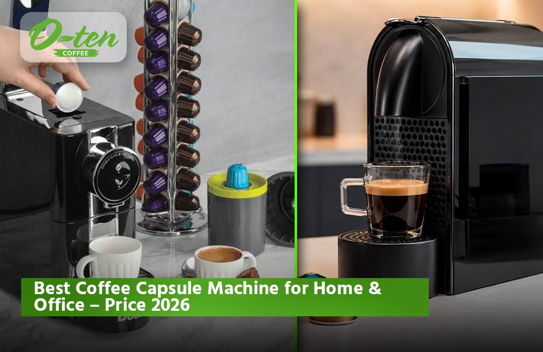 Best Coffee Capsule Machine for Home & Office – Price 2026