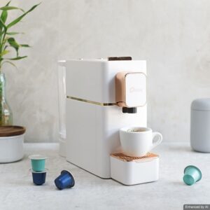 Nespresso capable coffee capsule(POD) machine