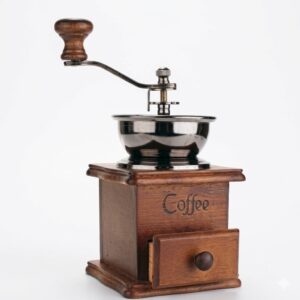 manual hand grinder (wooden)